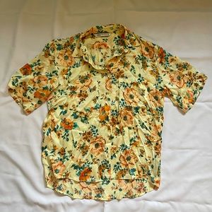 Zara Dad Style Floral Shirt